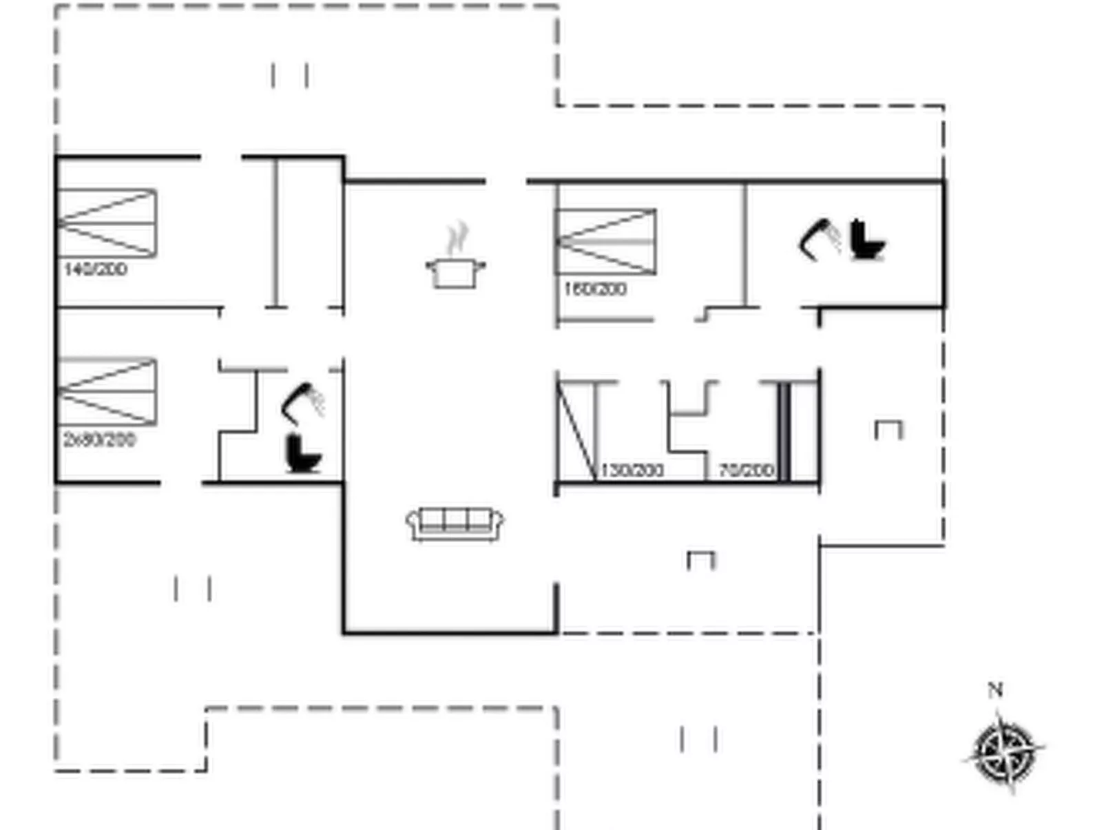 "Resi" - 400m from the sea-Binnen