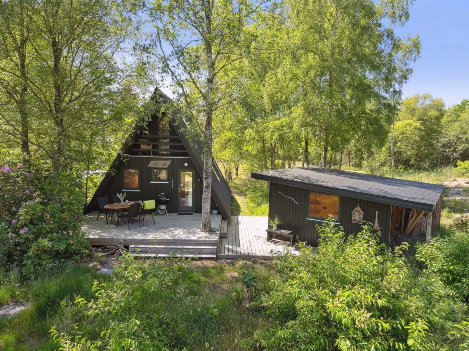 "Fridlef" - all inclusive - 200m to the inlet-Buiten