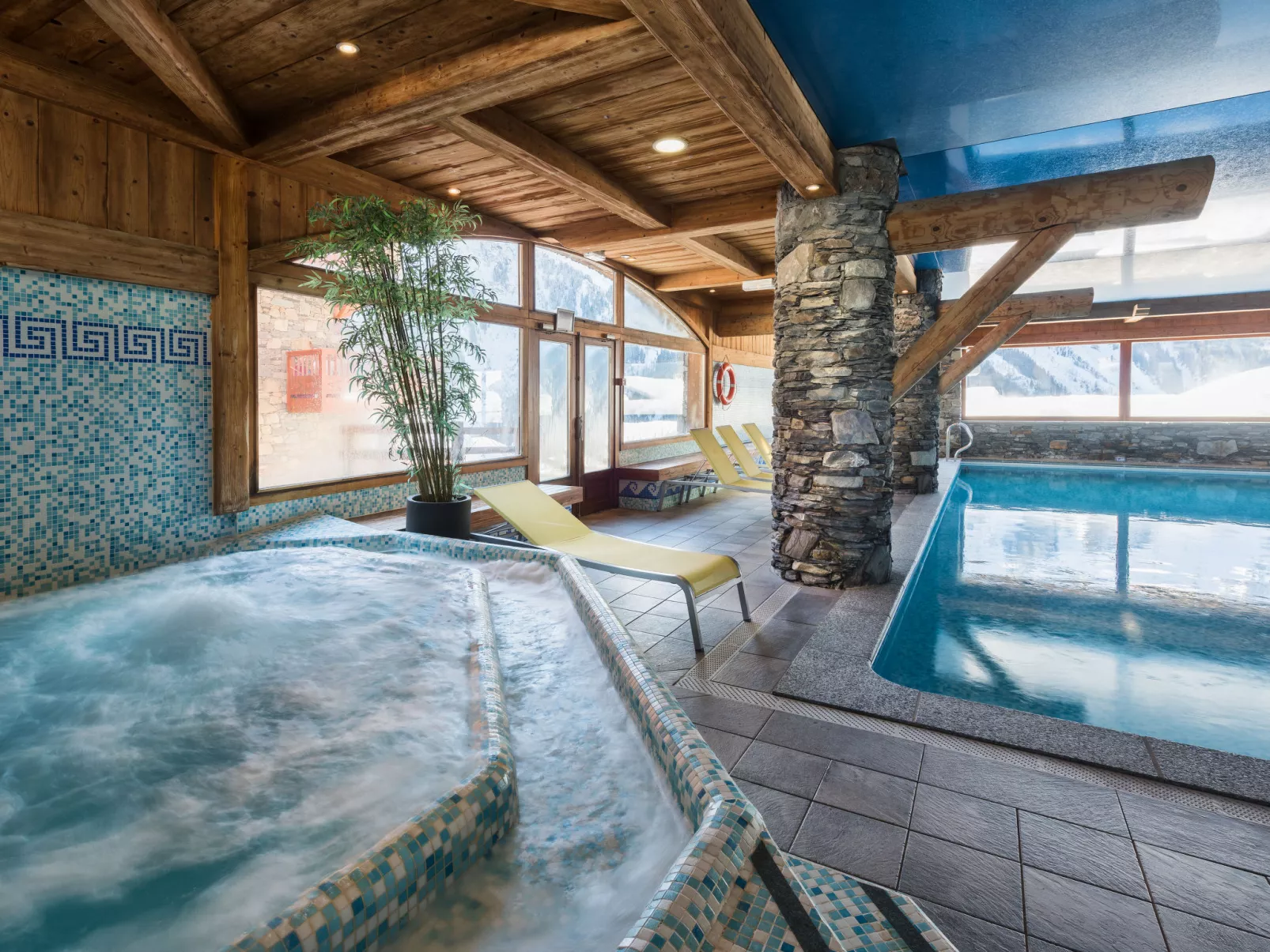 CGH Rés&Spa Les Fermes de Ste Foy-Binnen