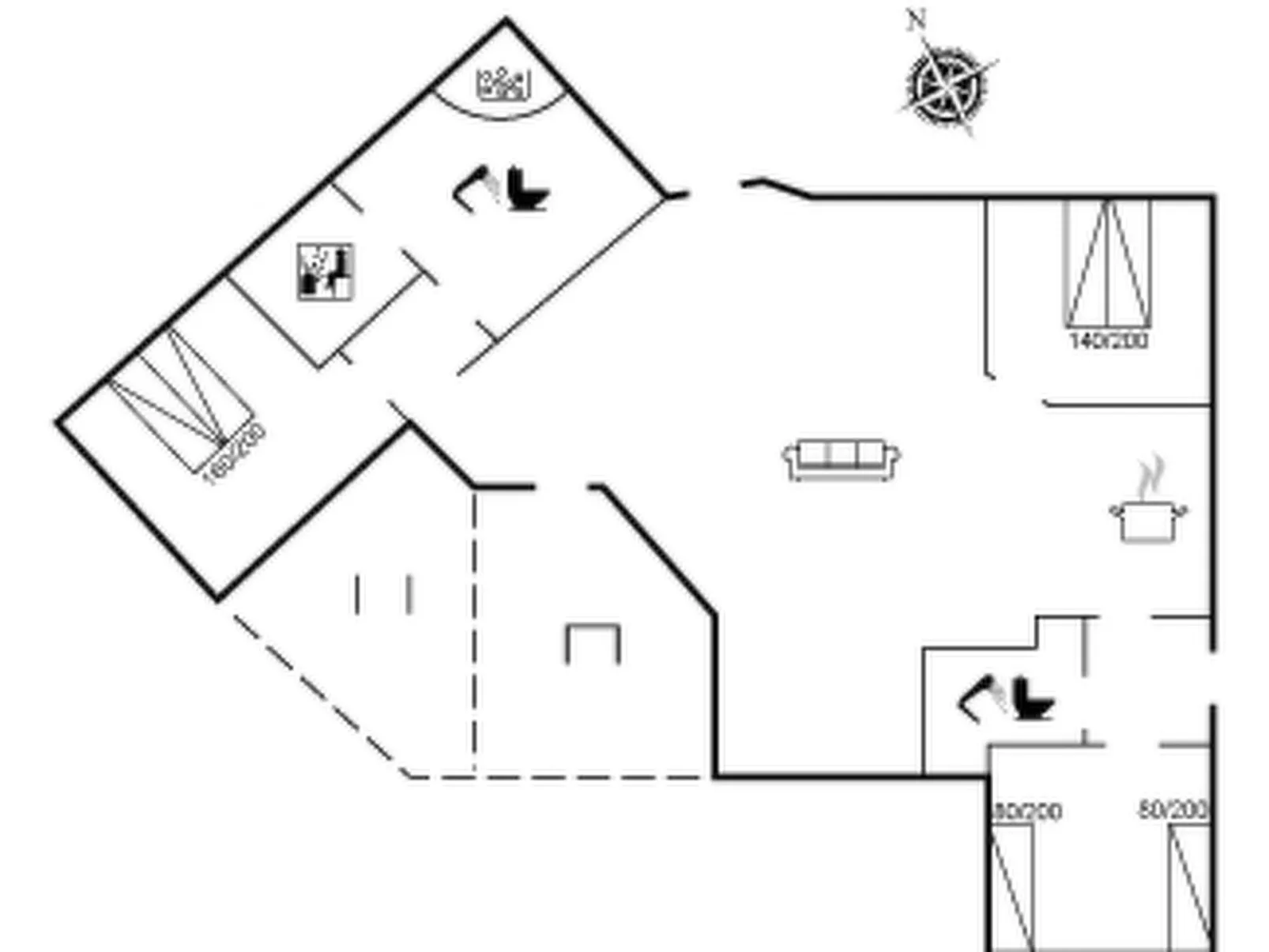 "Arnod" - 400m from the sea-Binnen