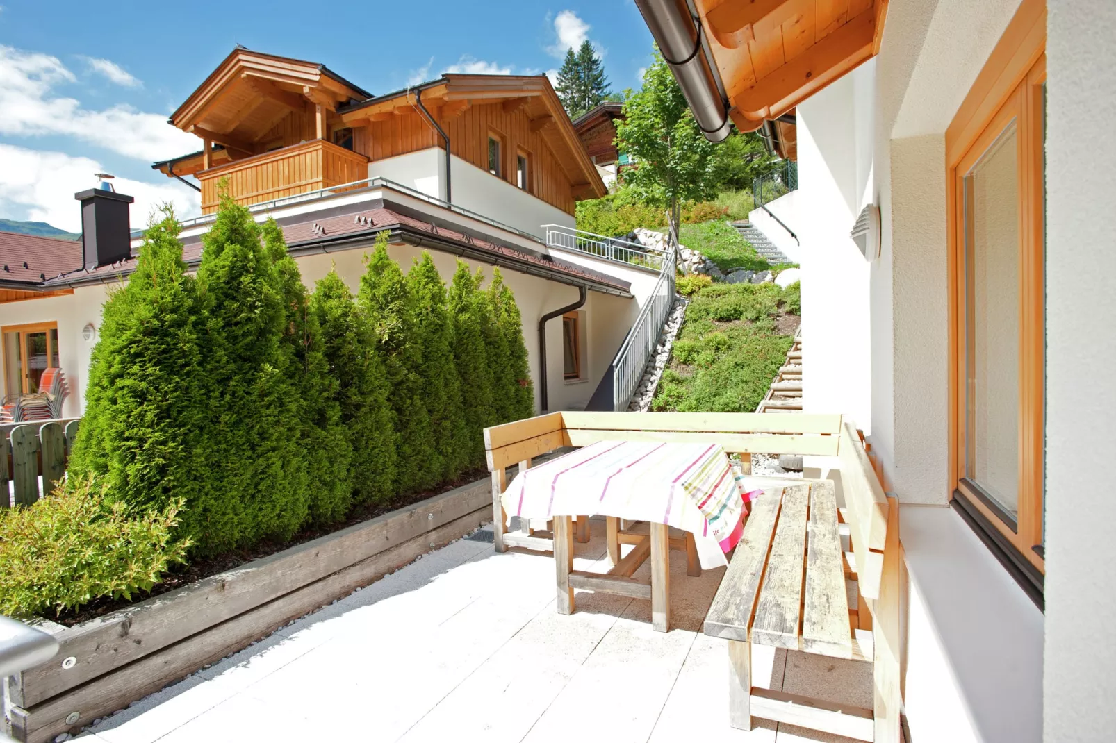 Chalet Apartment Staffkogel - Mittenwald-Terrasbalkon