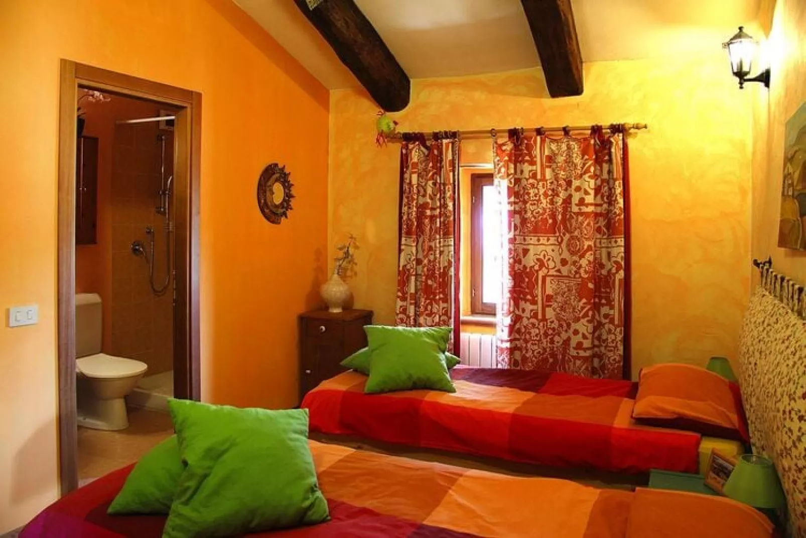 Villa Ca' Piero, Urbino-max. 8 pax-Woonkamer