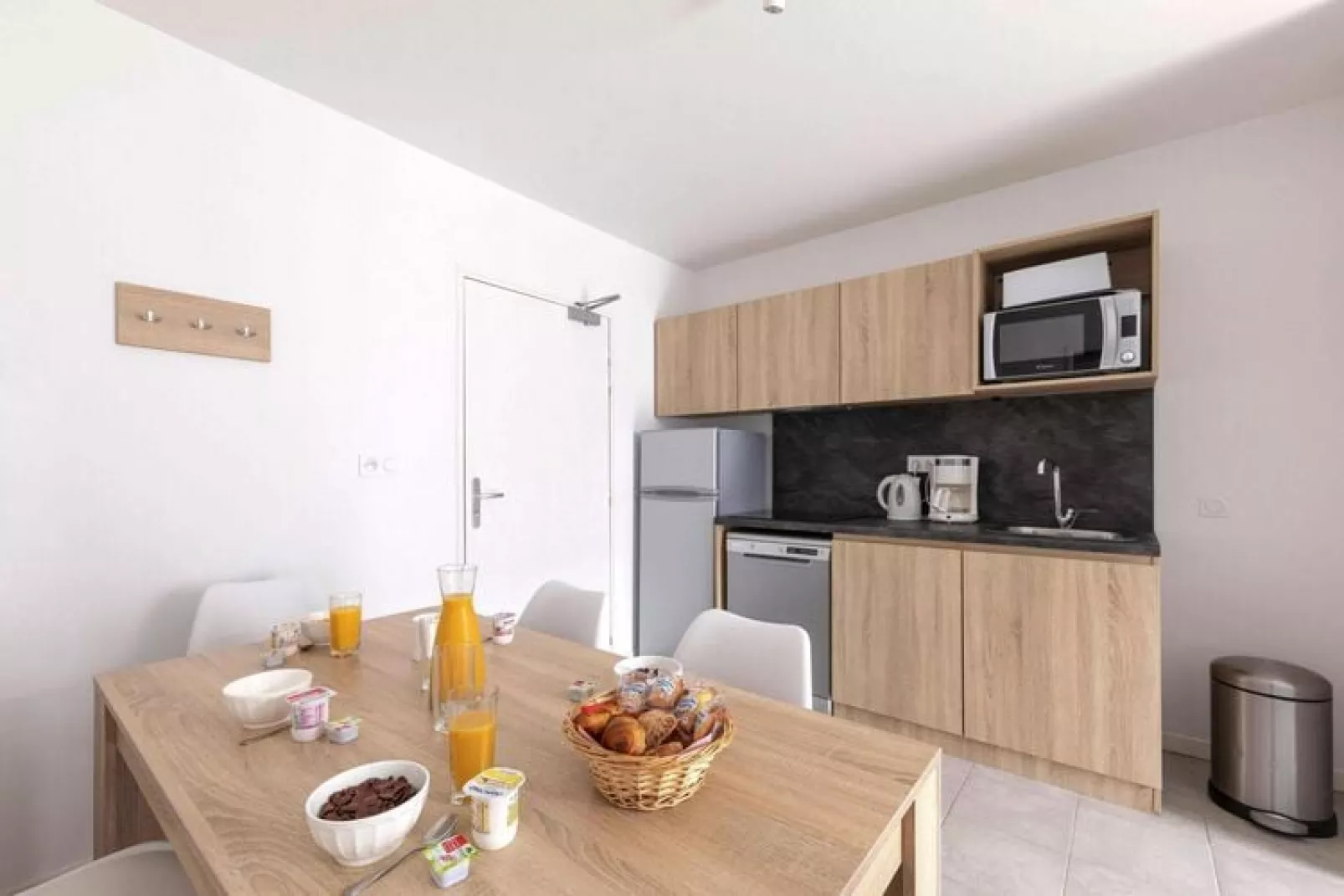 Appartement in Rivedoux-Plage met gedeelde fitness-Keuken