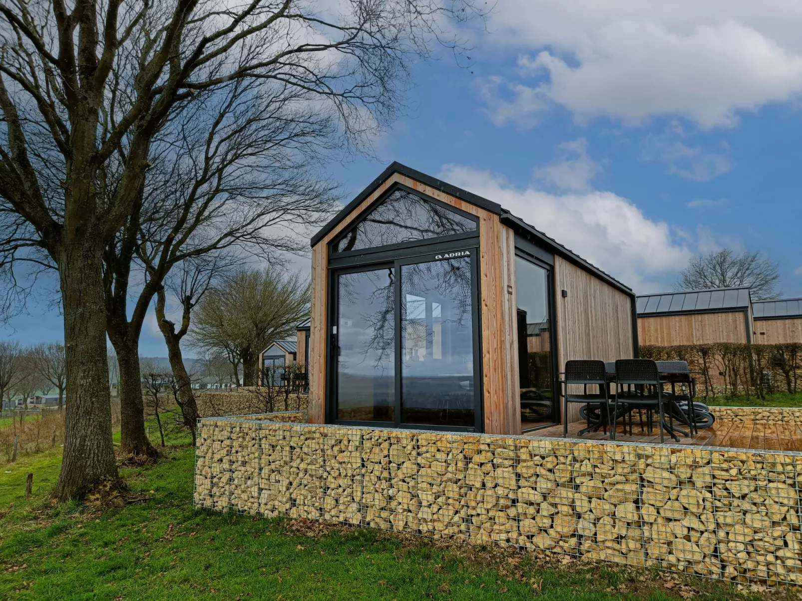 Tiny House-Buiten