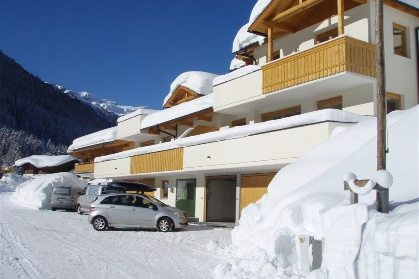 Chalet Apartment Sonnspitz - Mittenwald-Exterieur winter