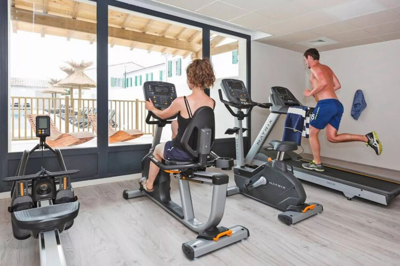 Appartement in Rivedoux-Plage met gedeelde fitness-Sportzaal