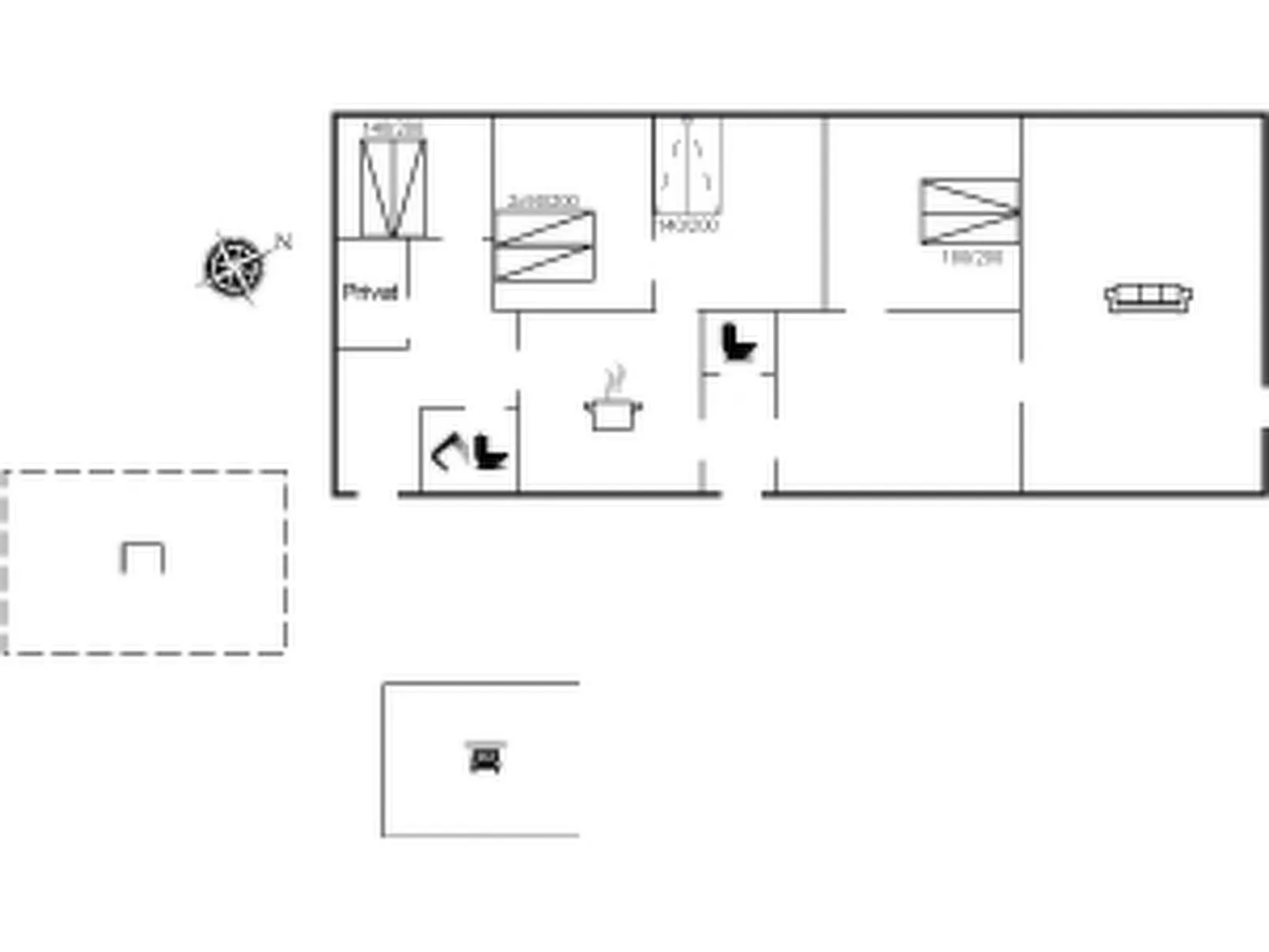 "Elvin" - 2.7km from the sea-Binnen