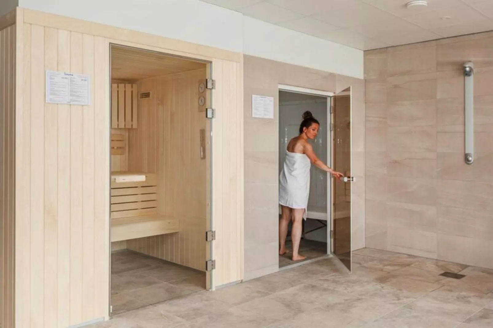 Appartement in Rivedoux-Plage met gemeenschappelijk zwembad-Sauna
