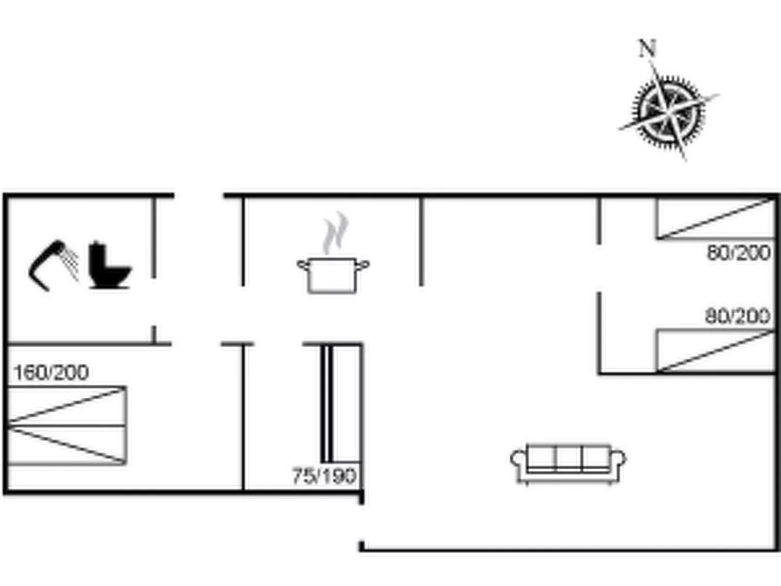 "Ally" - 250m from the sea-Binnen