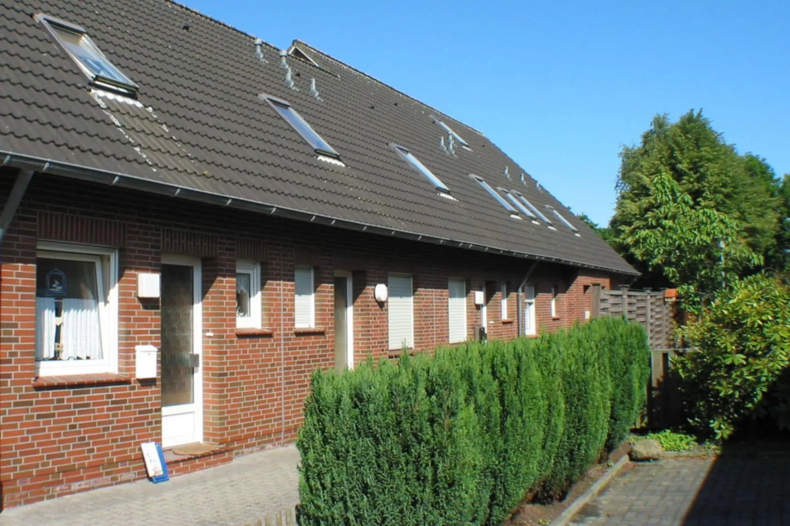 Maisonette Wohnung Meerjungfrau-Buitenkant zomer