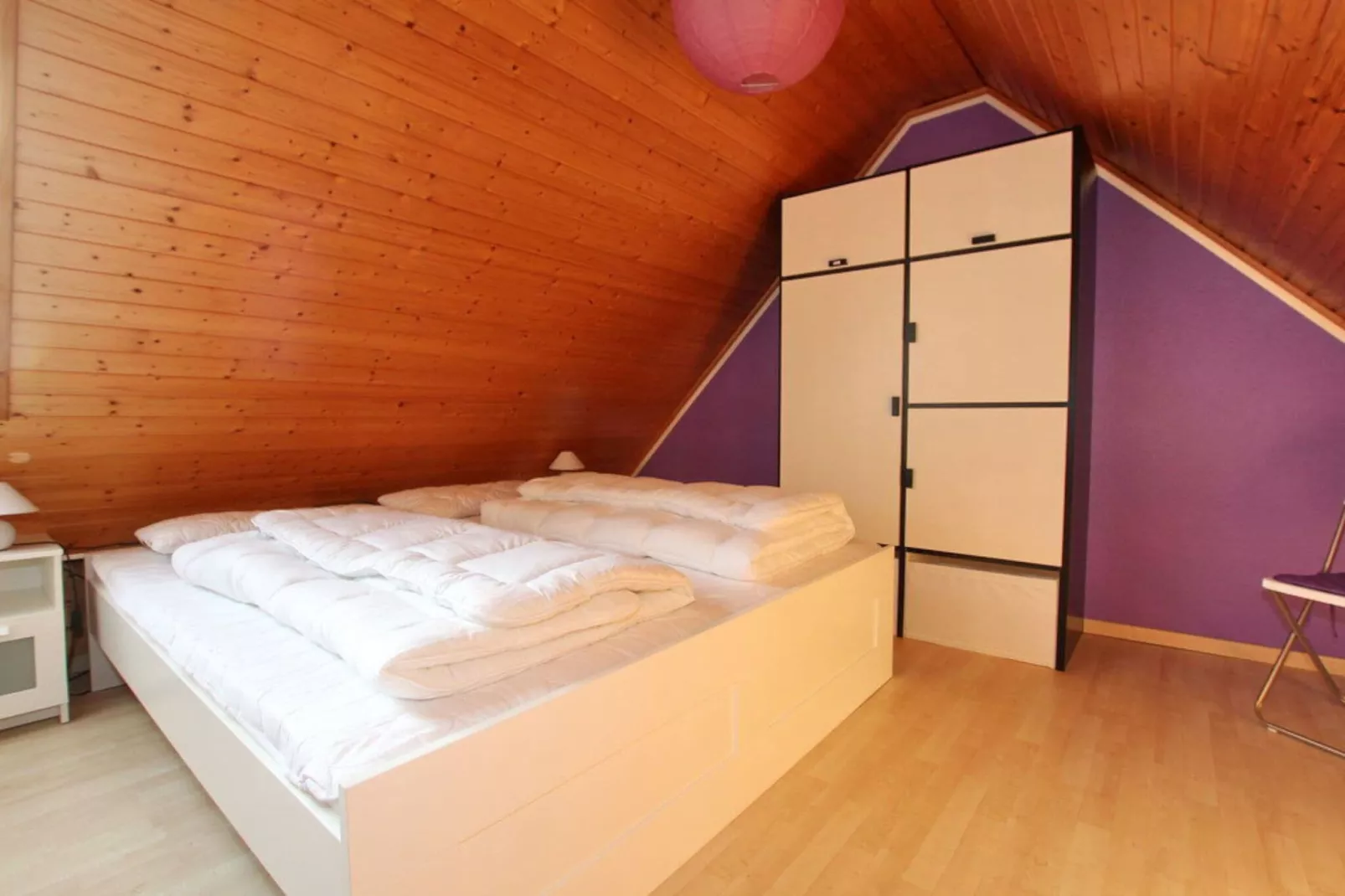 Maisonette Wohnung Meerjungfrau-Slaapkamer