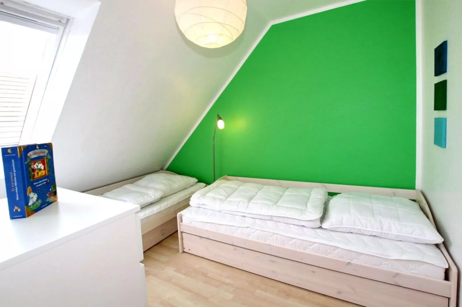 Maisonette Wohnung Meerjungfrau-Slaapkamer