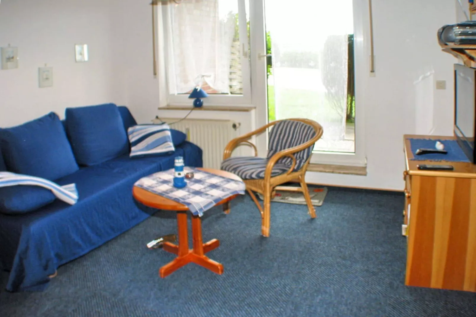 Ferienwohnung Tiefblick-Woonkamer