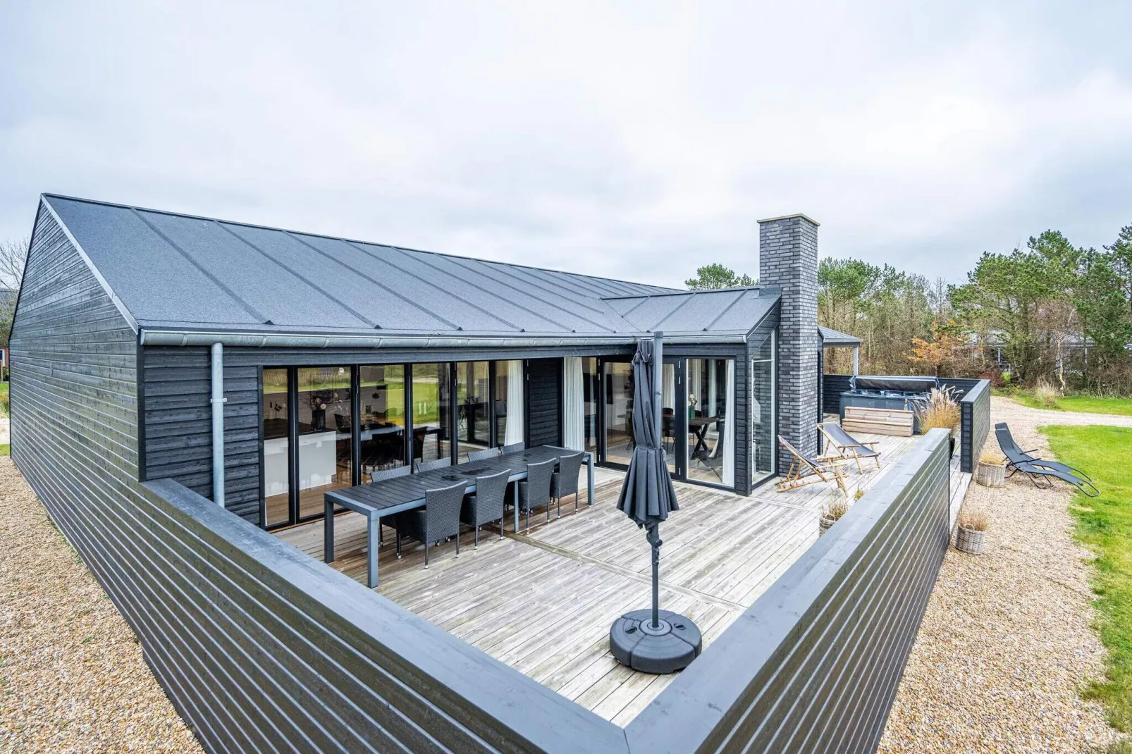 5 sterren vakantie huis in Blåvand-Buitenlucht