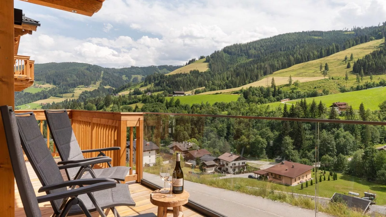 Alpen Villa Danica-Terrasbalkon