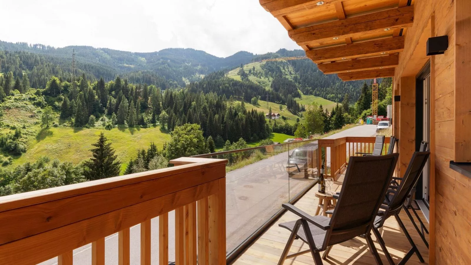 Alpen Villa Danica-Terrasbalkon