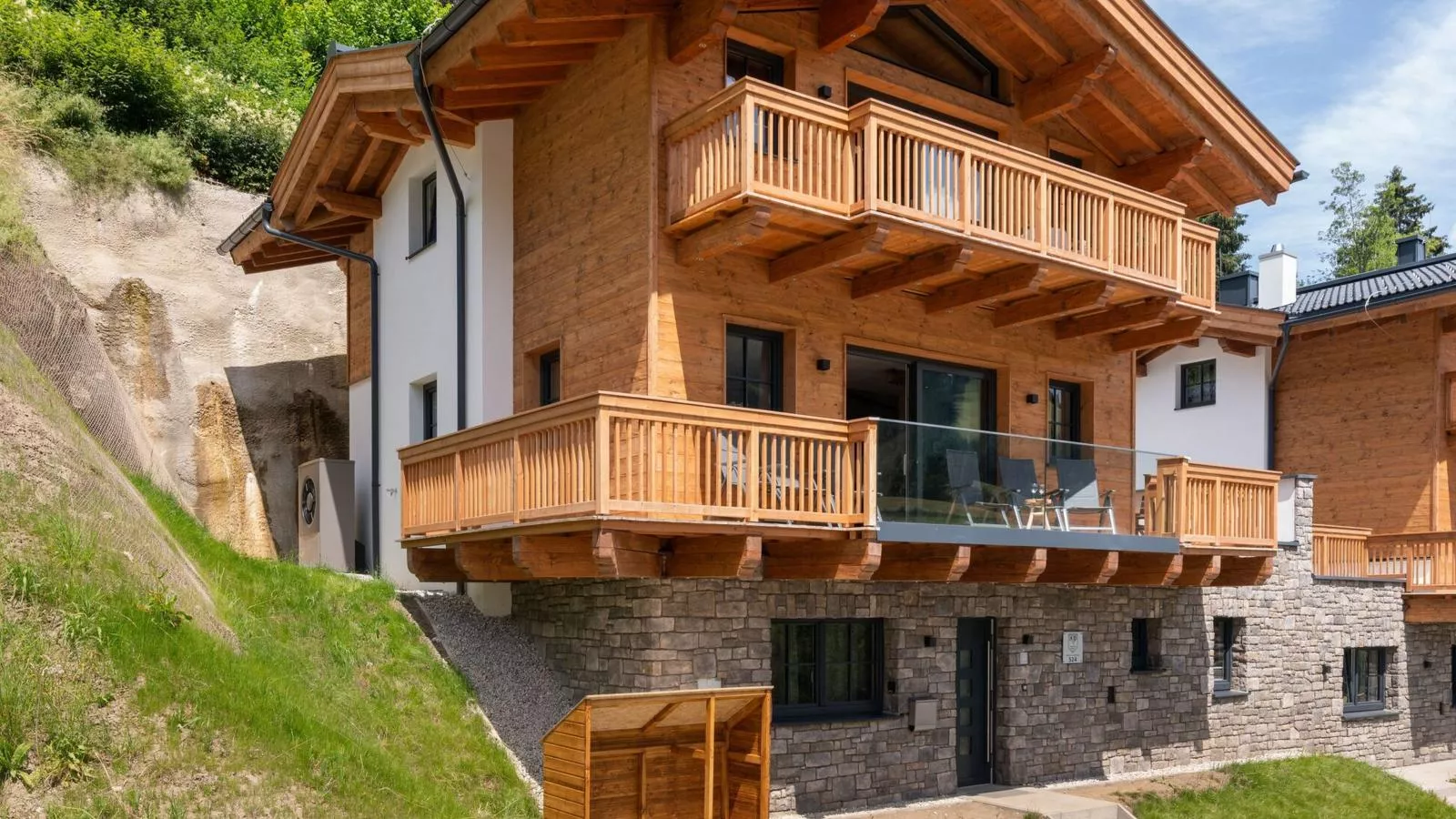 Alpen Villa Danica-Buitenkant zomer