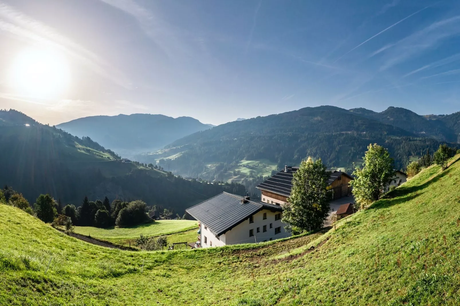 Durchholzhof-Uitzicht zomer