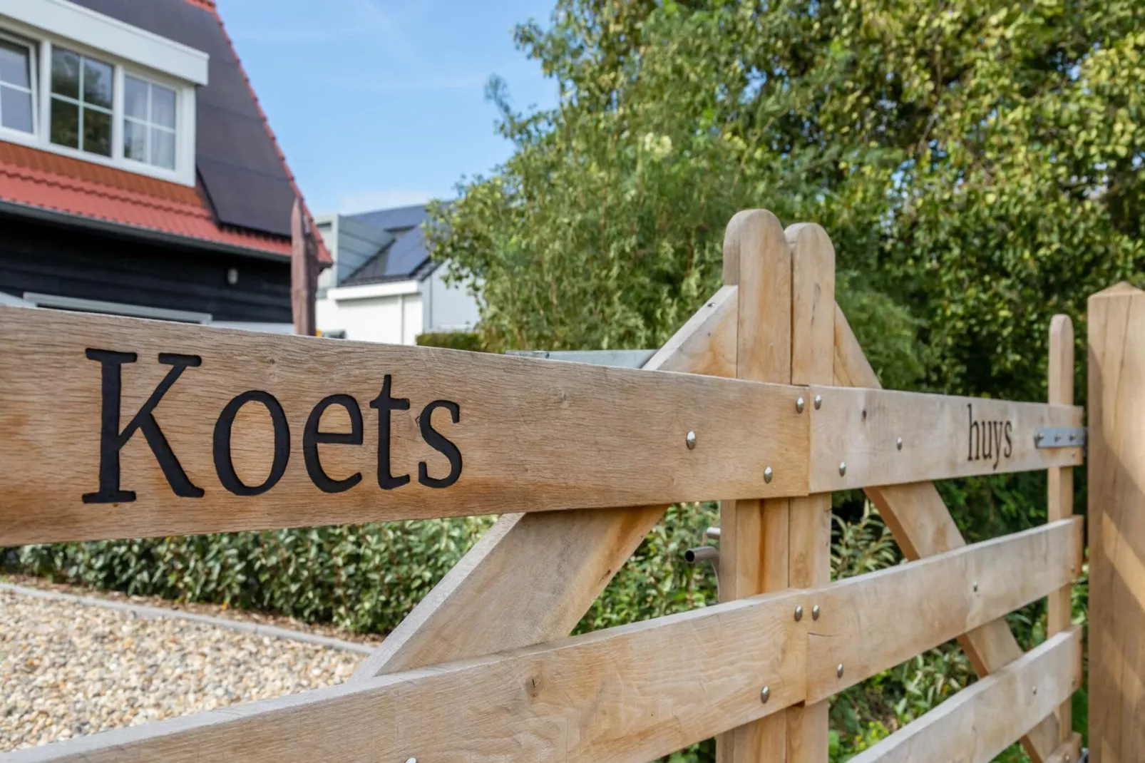 Sloestraat 38  Zoutelande 'Het Koetshuys'-Buitenkant zomer