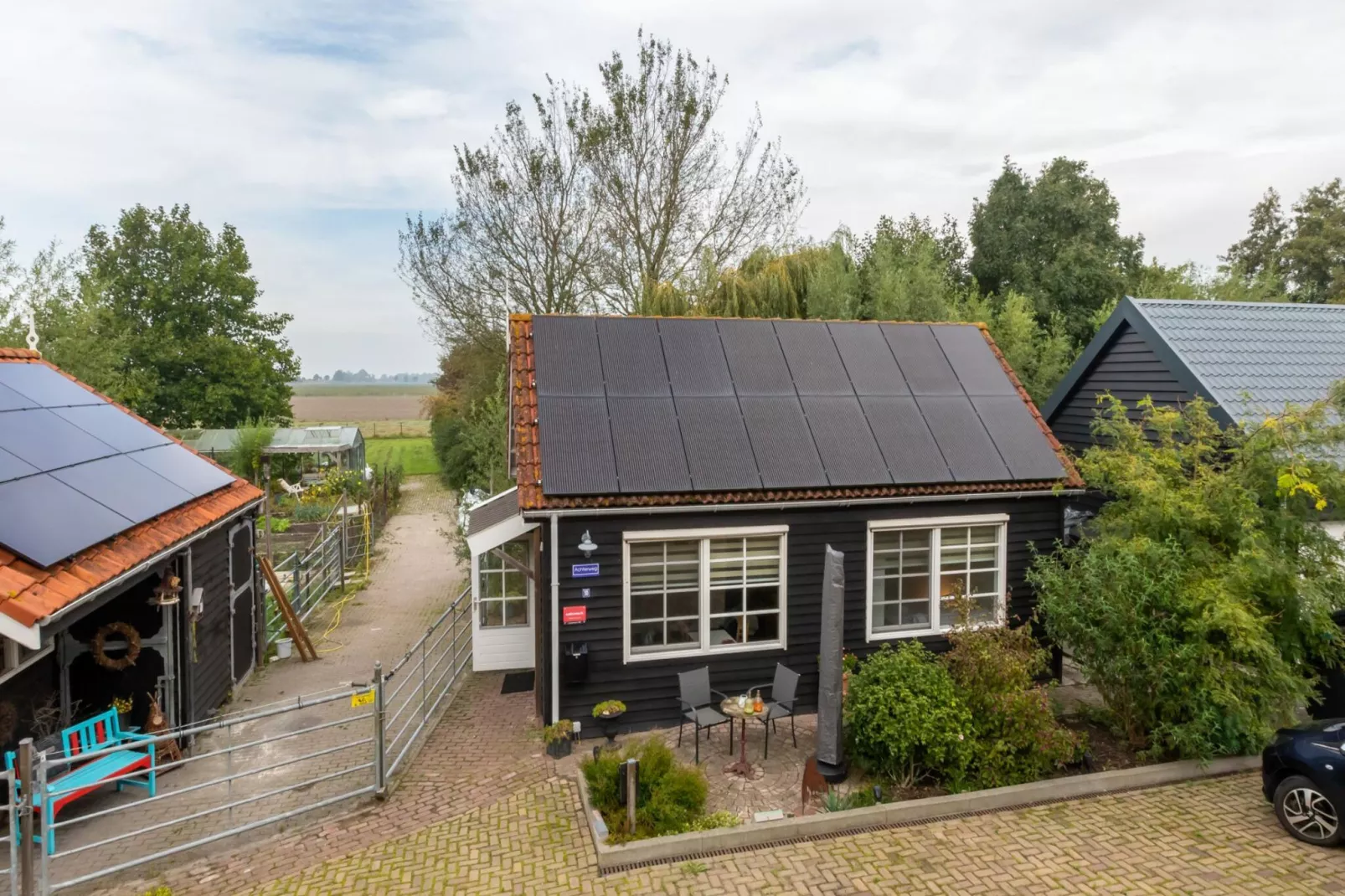 Achterweg 10 l Zonnemaire 'Sol e Mar'-Uitzicht zomer