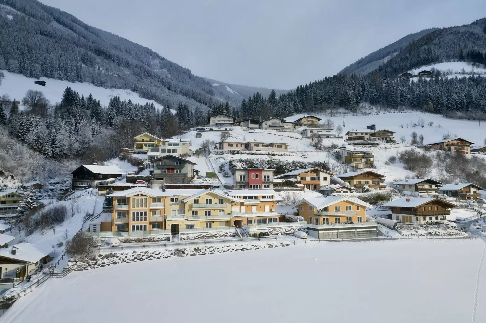 Penthouse Maiskogel Panorama-Exterieur winter