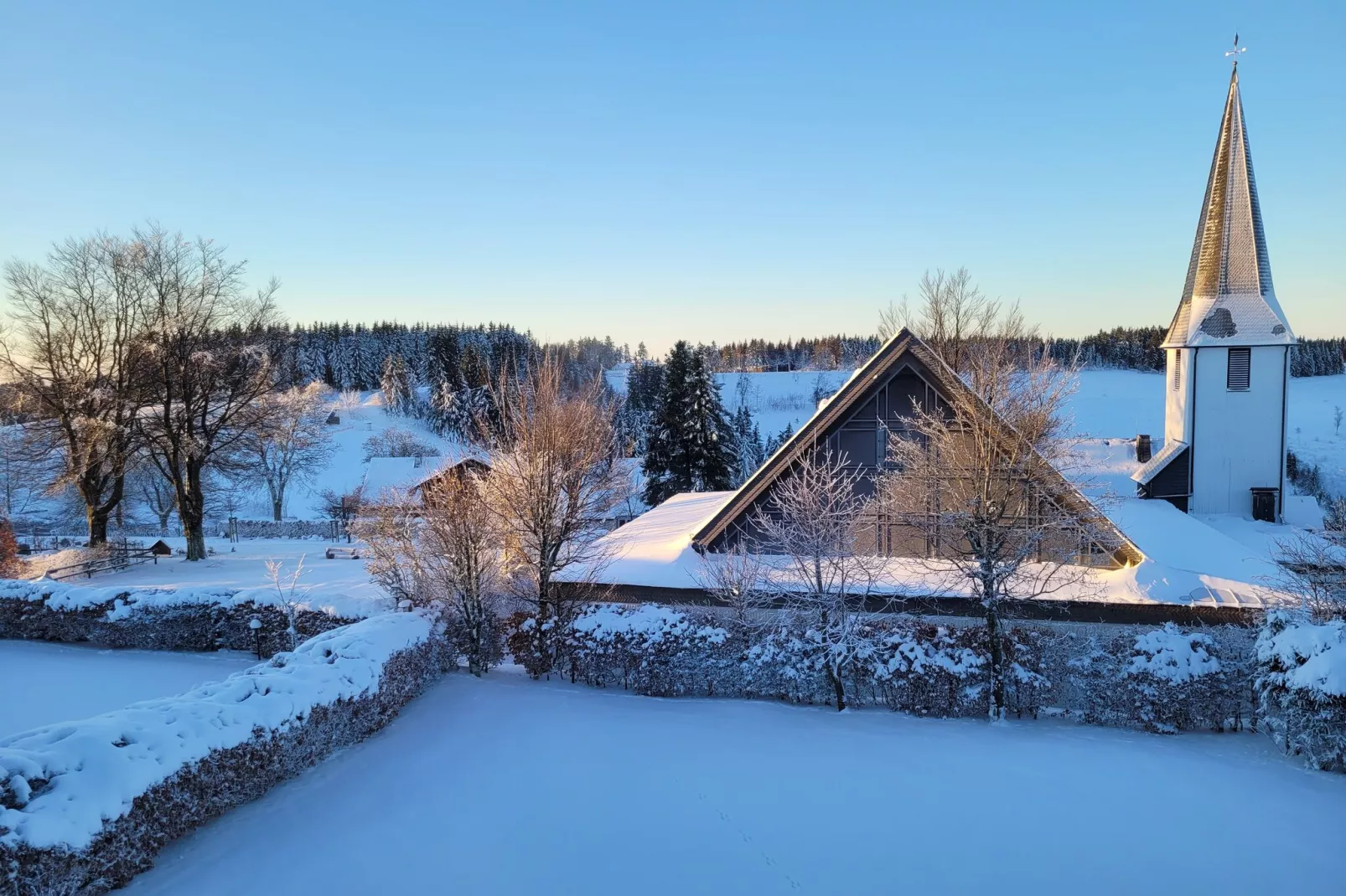 Zum Kahlen Asten-Tuin winter