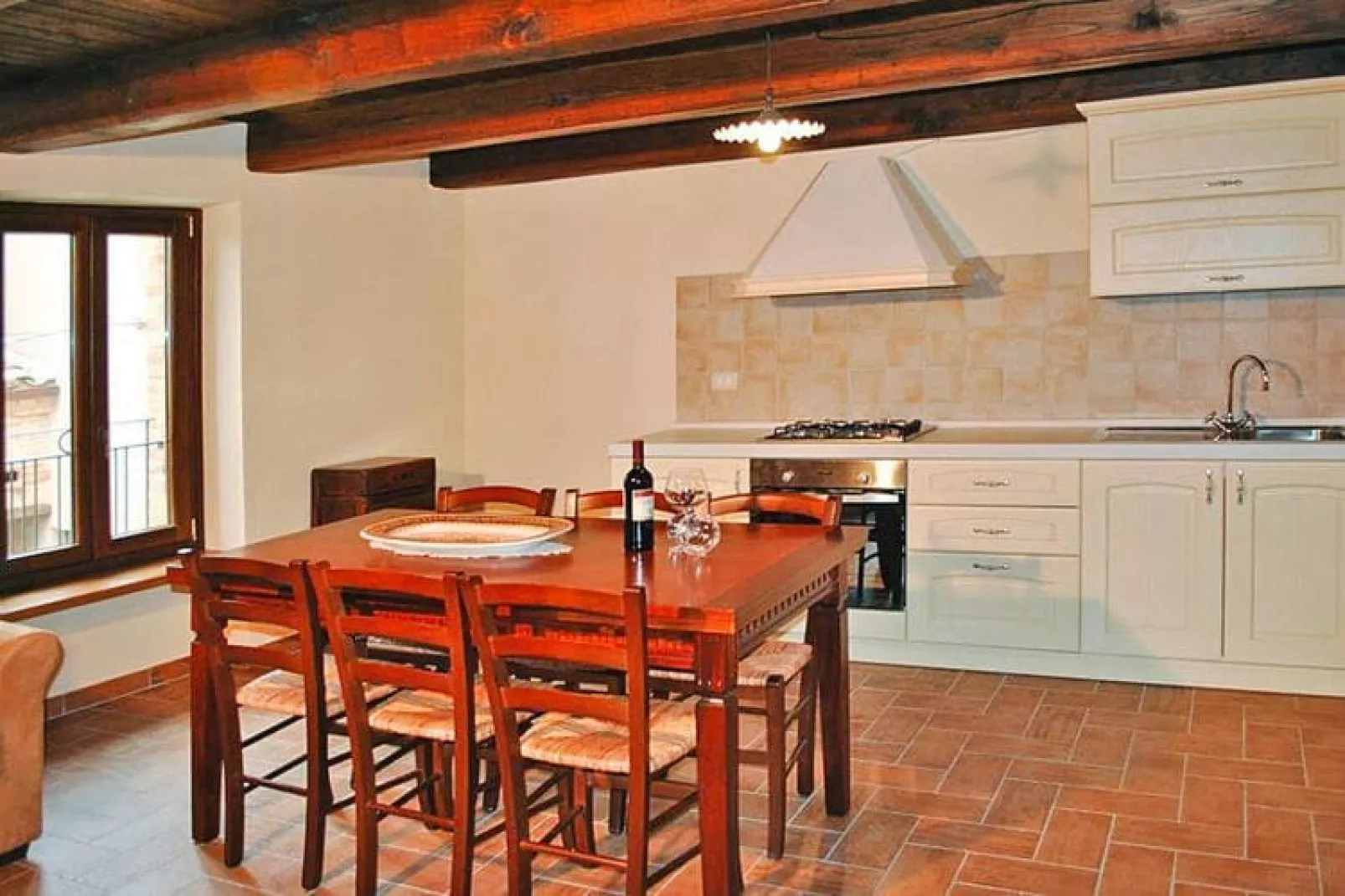 Agri-tourism La Filomena Montefortino - La Sera-Keuken