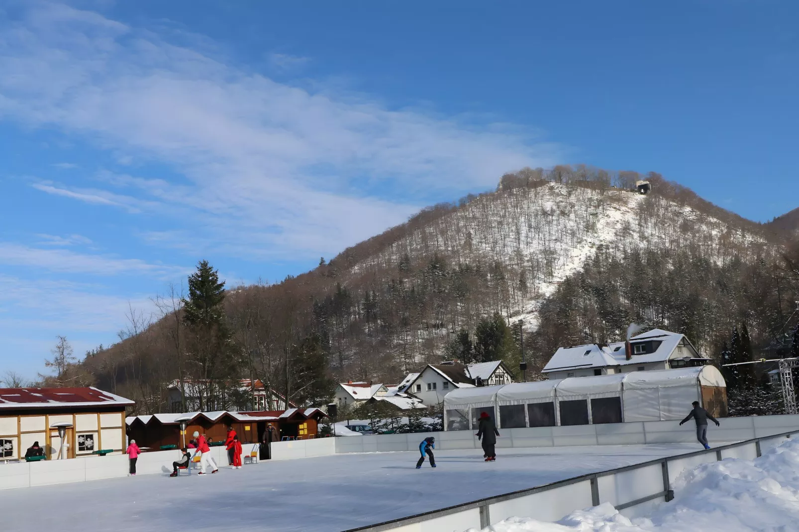 Neue Ferienwohnung im Zentrum von Bad Harzburg-Gebied winter 5km