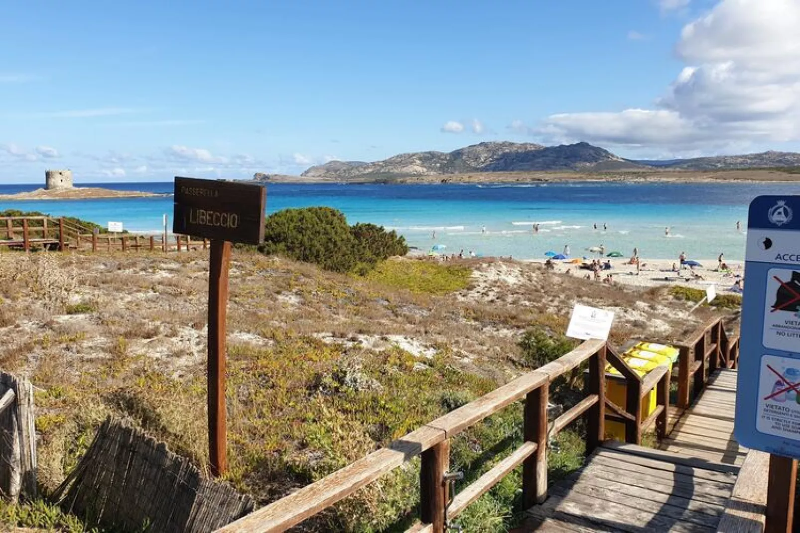 Residence Capo Falcone Stintino "Bilo 4 Premium"-Waterzicht
