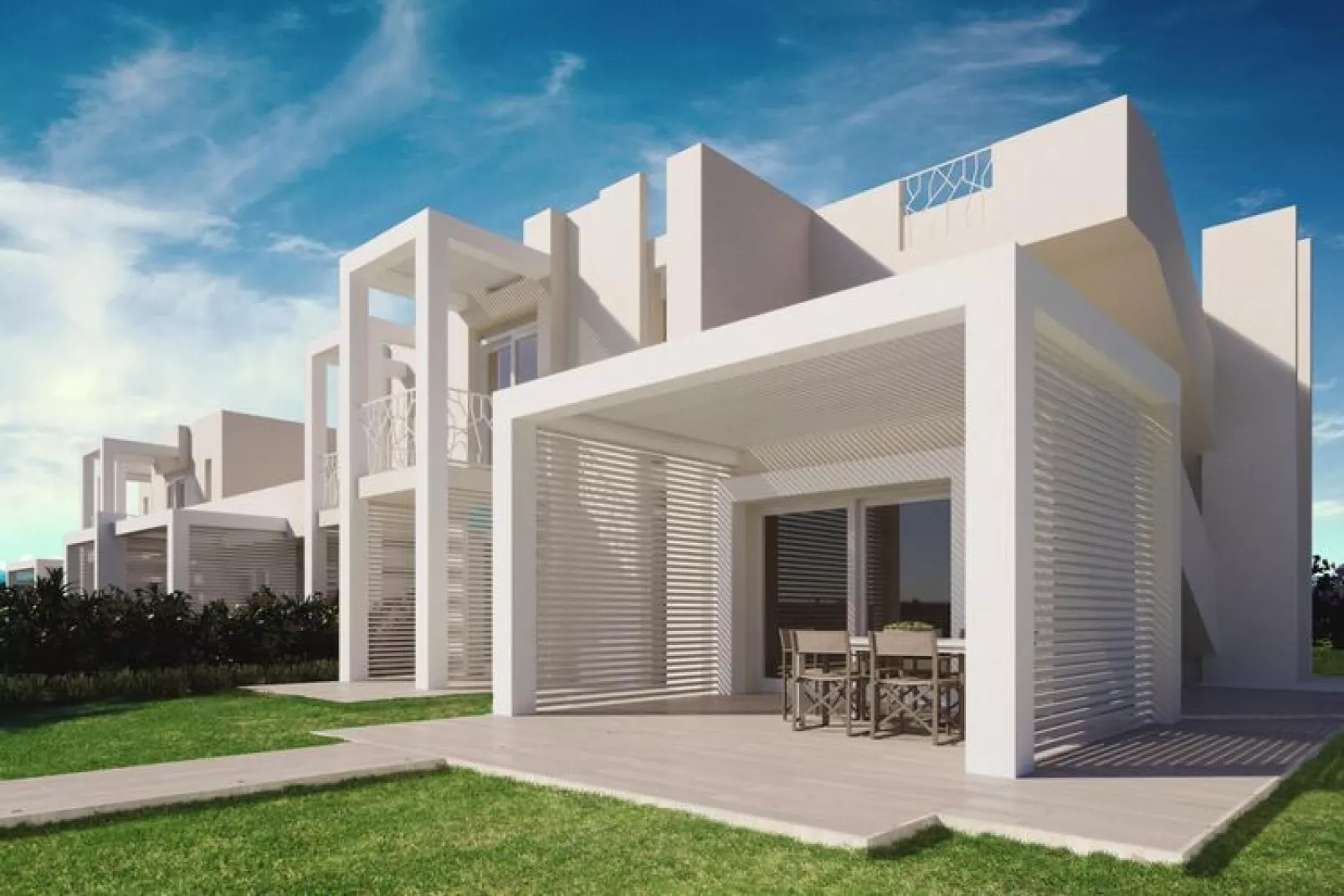 Residence Capo Falcone Stintino "Bilo 4 Comfort"-Buitenkant zomer