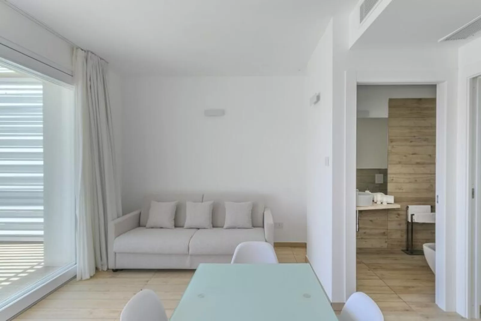 Residence Capo Falcone Stintino "Bilo 4 Comfort"-Woonkamer