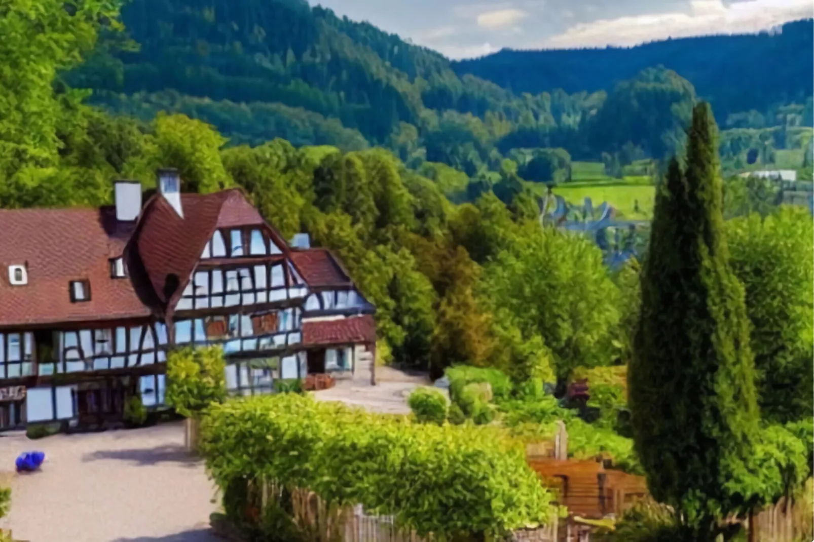 Ferienhaus Bodnerhof-Gebieden zomer 1km