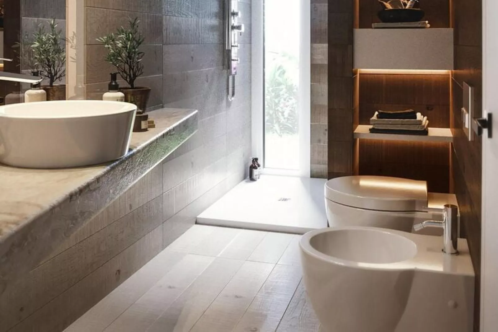 Residence Capo Falcone Stintino "Trilo 6 Premium"-Badkamer