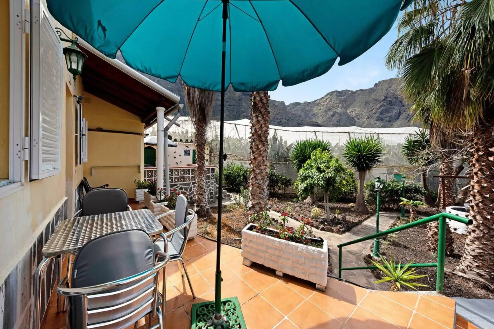 Casa El Cardon B1' with Sea & Mountain View-Tuinen zomer