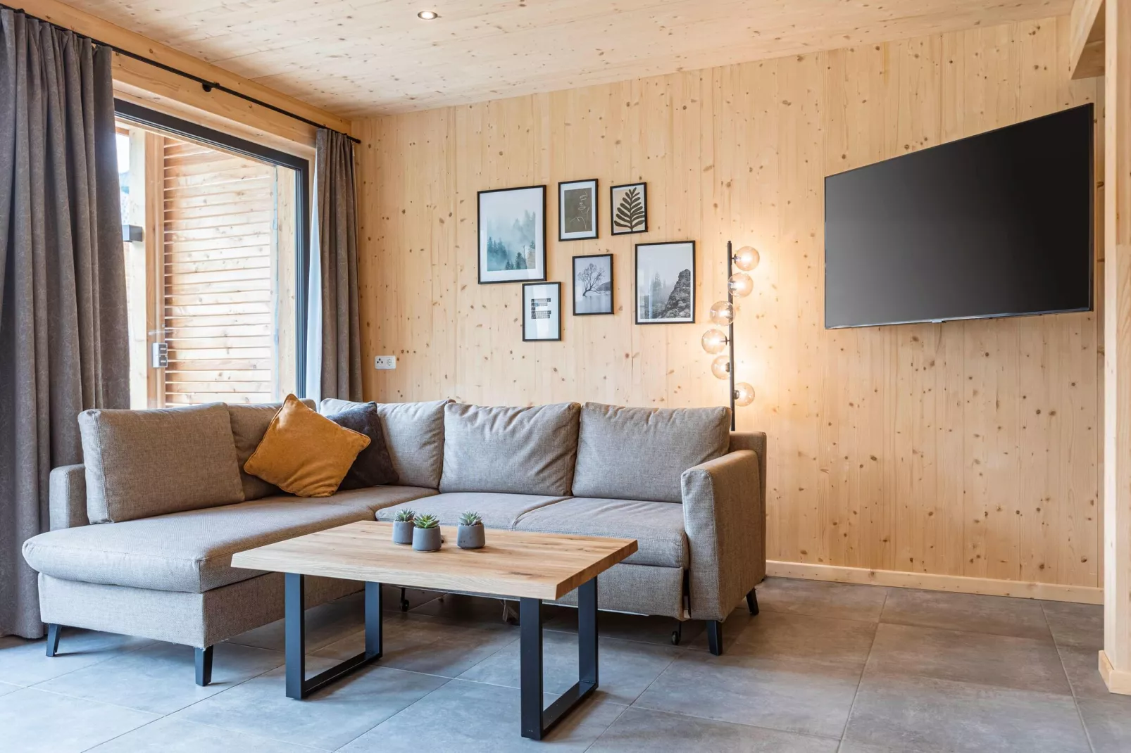 Kreischberg Pool Villen 5a-Woonkamer