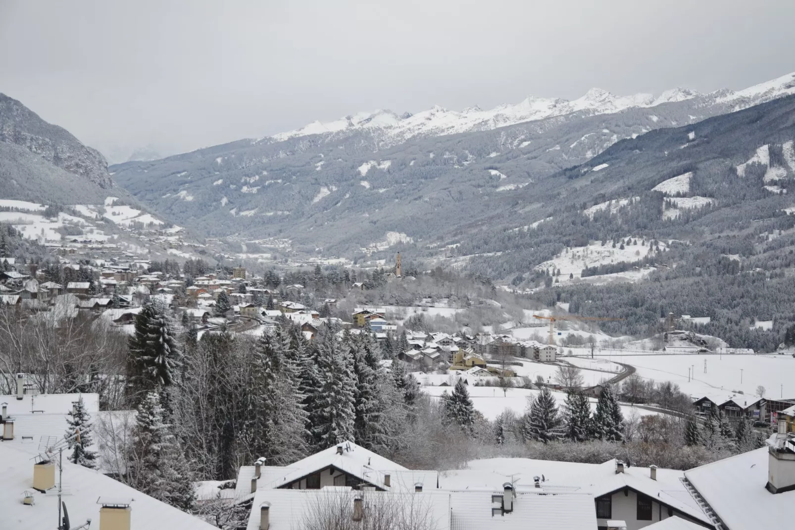 Le Plejadi Quadri Otto-Uitzicht winter