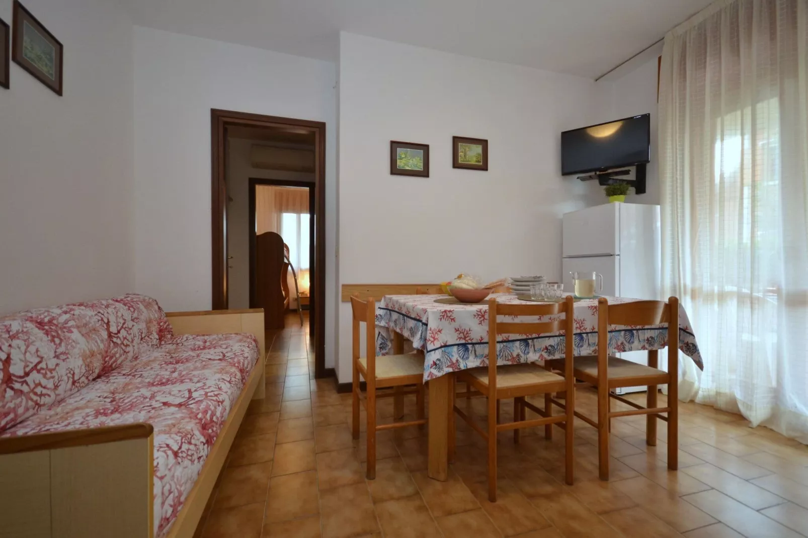 Holiday flats Condominio Orsa Maggiore Lignano Pineta-C5-Woonkamer