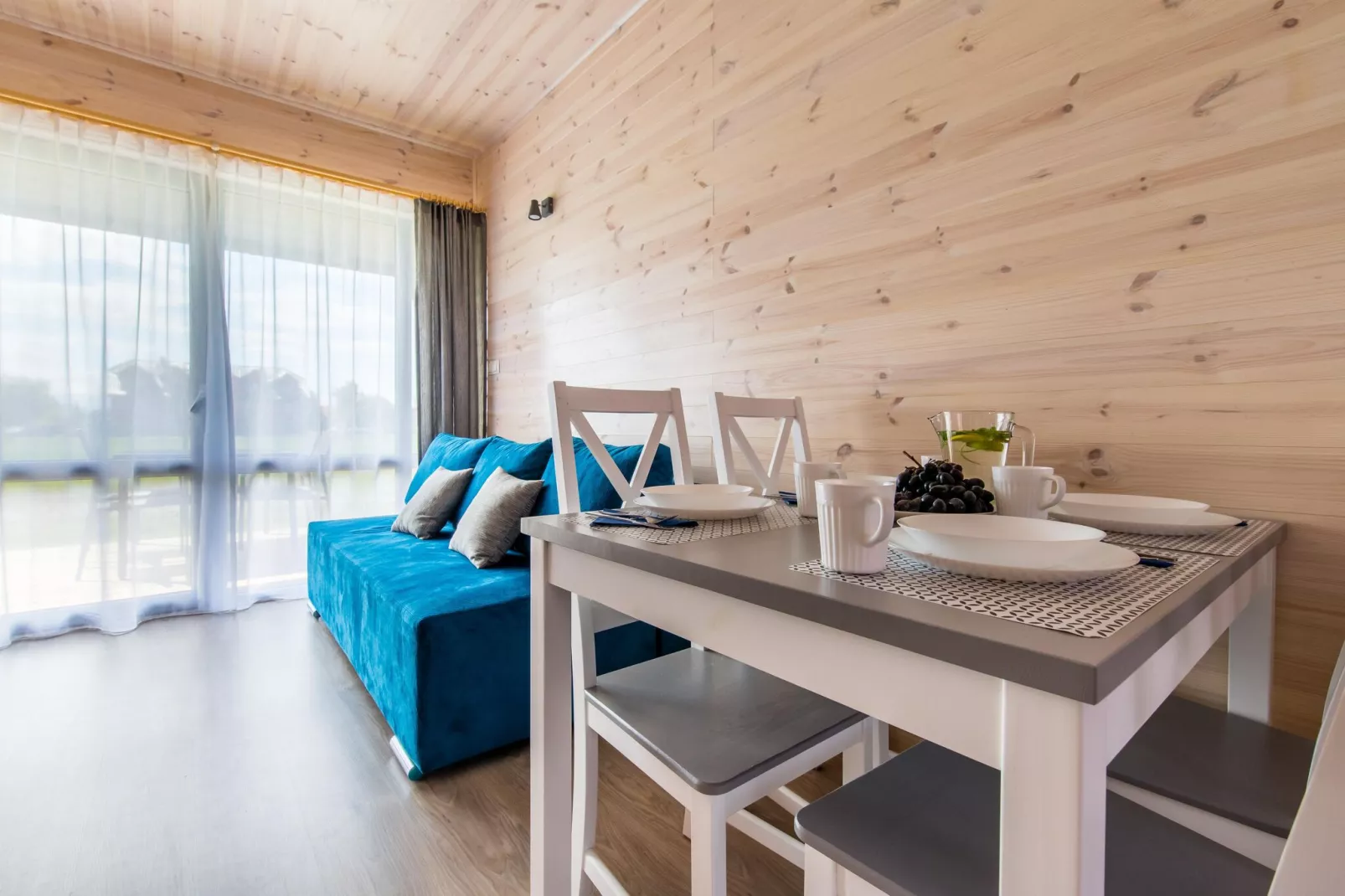 Holiday bungalows in Krynica Morska-Woonkamer