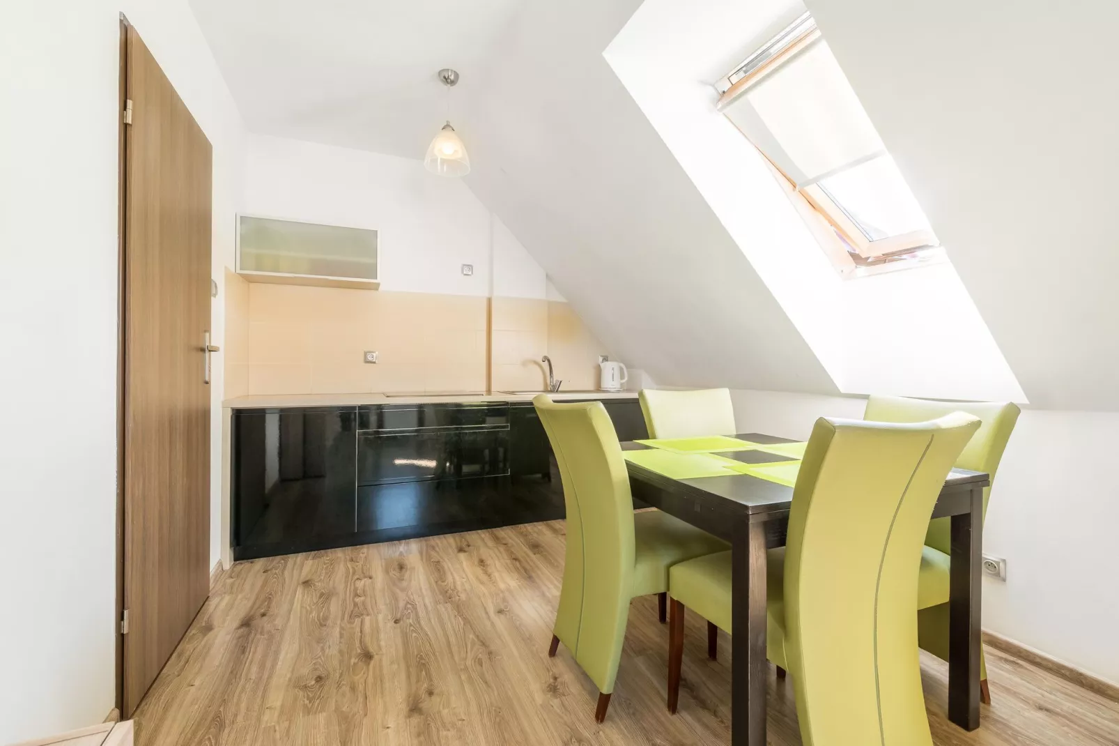 Holiday flat in a villa in Krynica Morska-Keuken