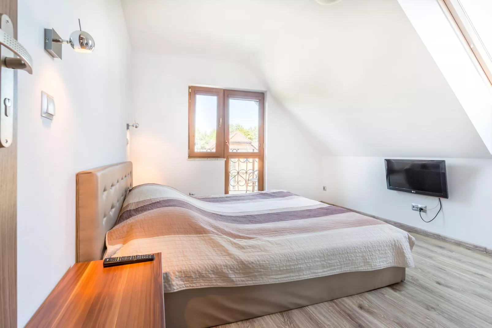 Holiday flat in a villa in Krynica Morska-Slaapkamer