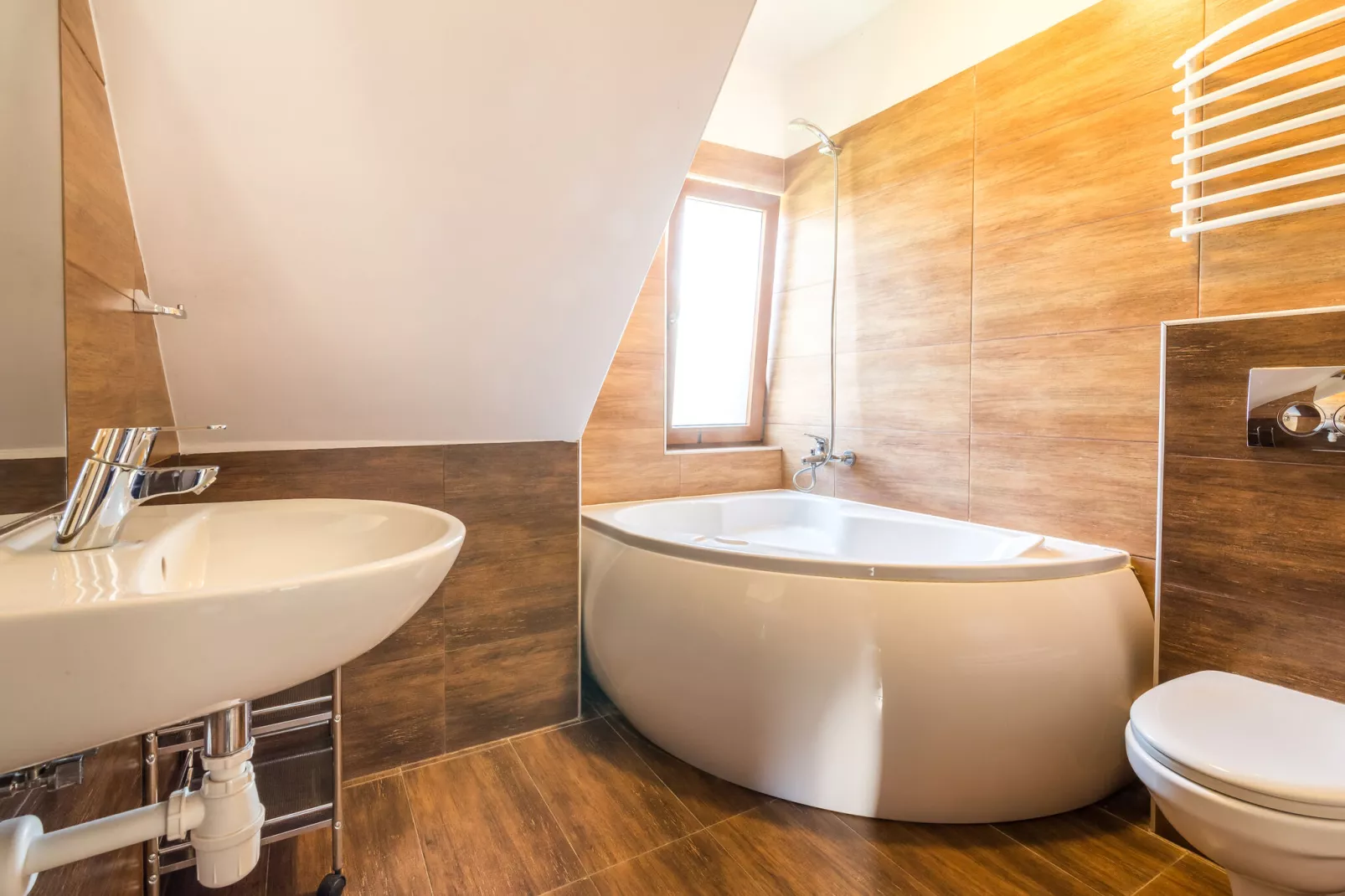 Holiday flat in a villa in Krynica Morska-Badkamer