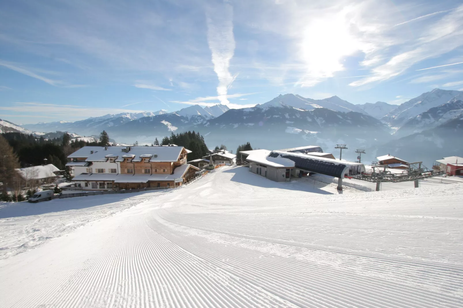 Panorama Chalet TOP 3B-Uitzicht winter