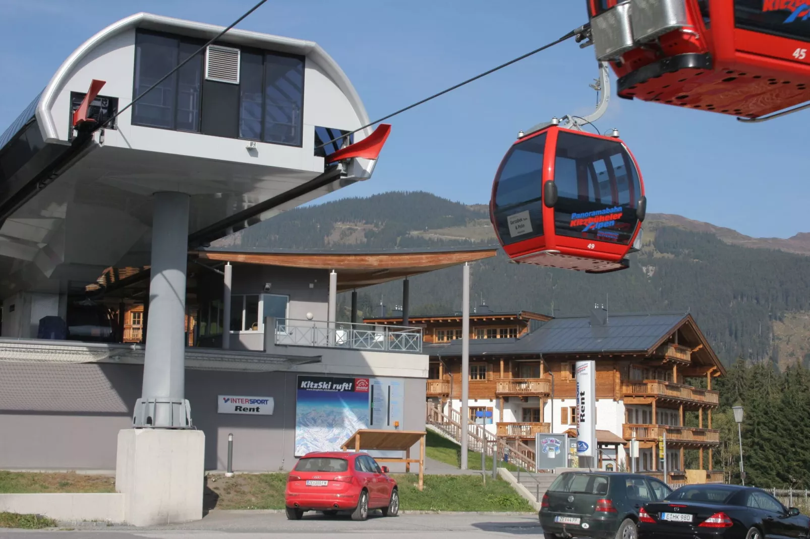 Panorama Chalet TOP 3B-Gebieden zomer 1km