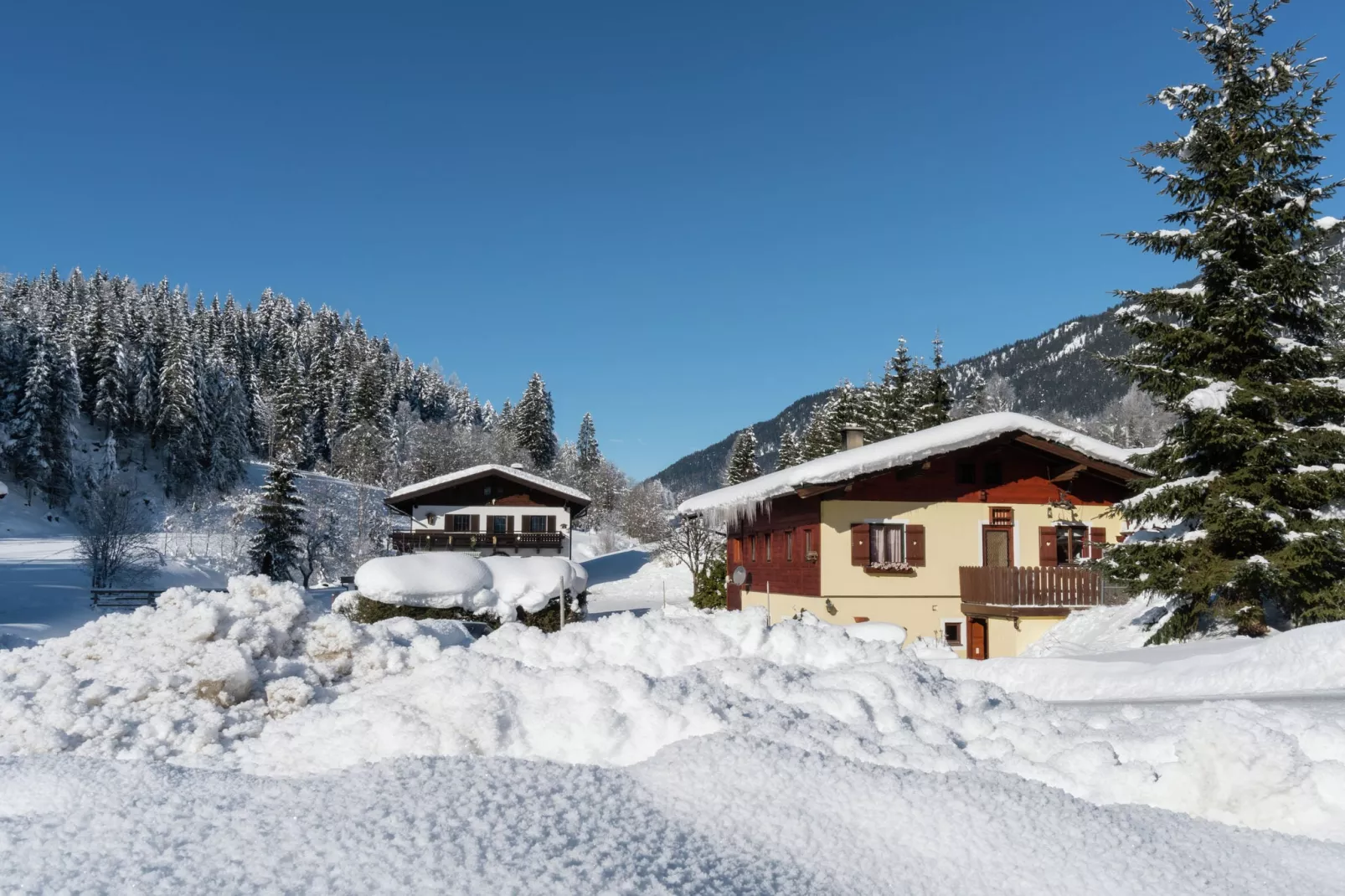 Haus Weissbach-Exterieur winter