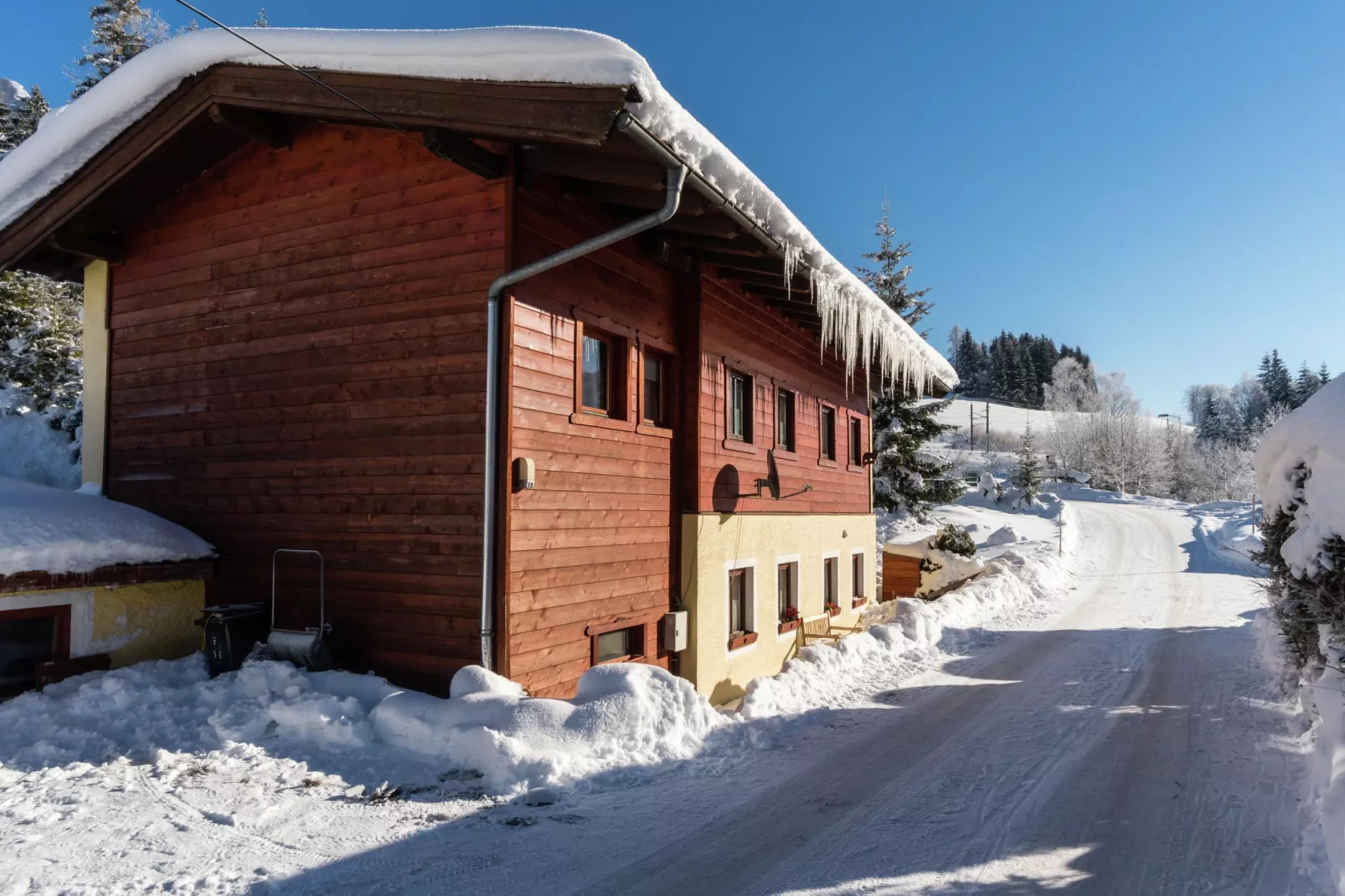 Haus Weissbach-Exterieur winter