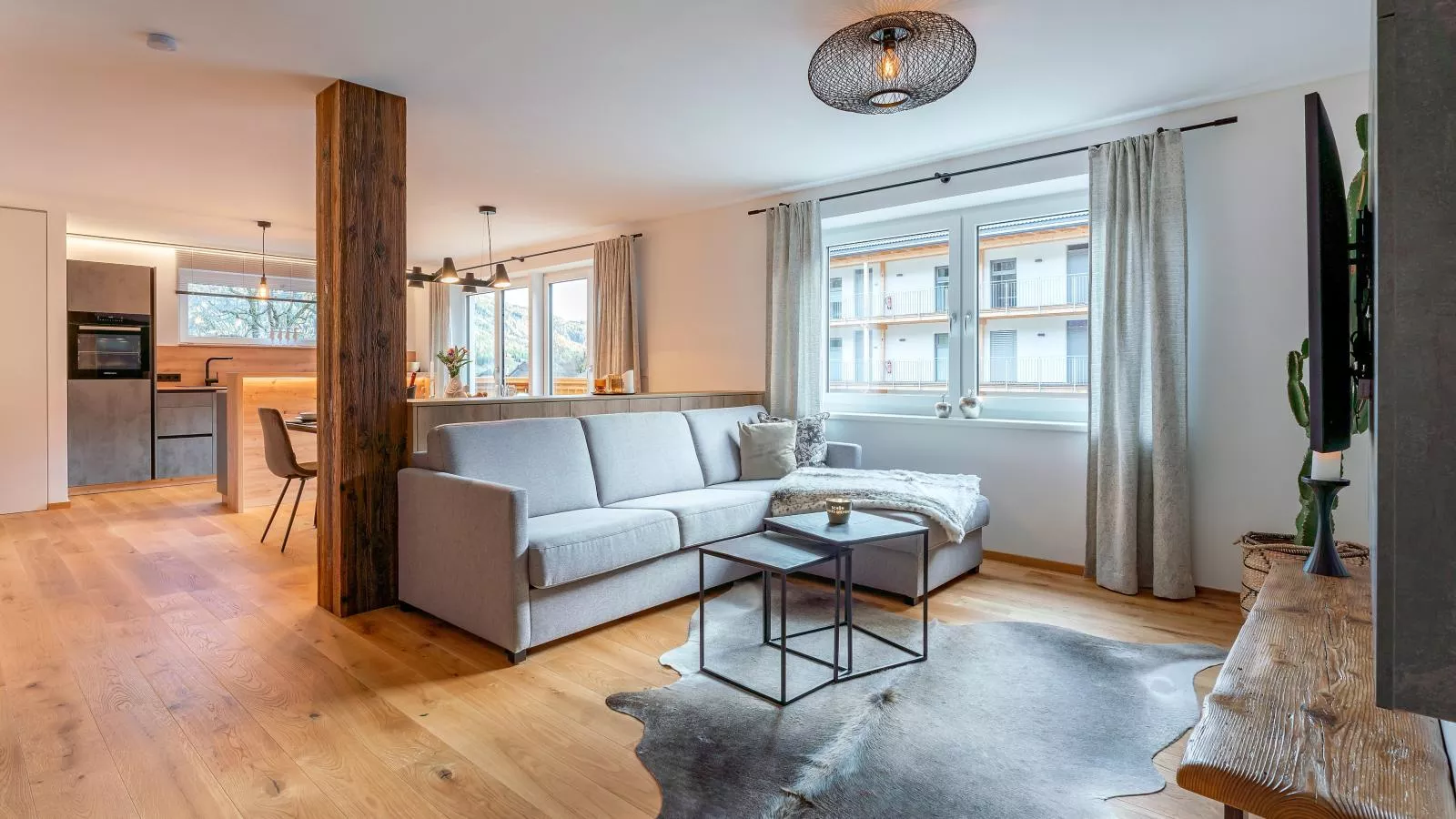 Kaminzimmer Suite-Woonkamer