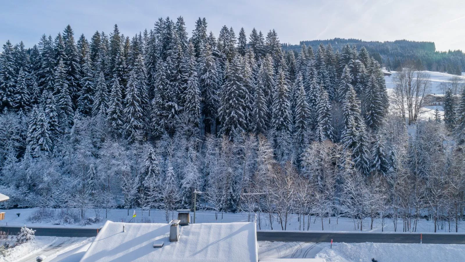 Blick auf den Rettenstein Top 1 und 2-Gebied winter 1km