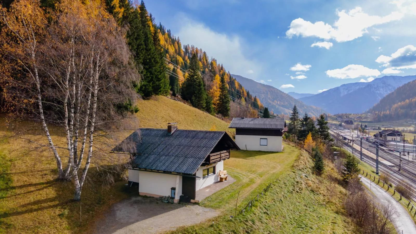 Jagerhütte-Gebieden zomer 1km