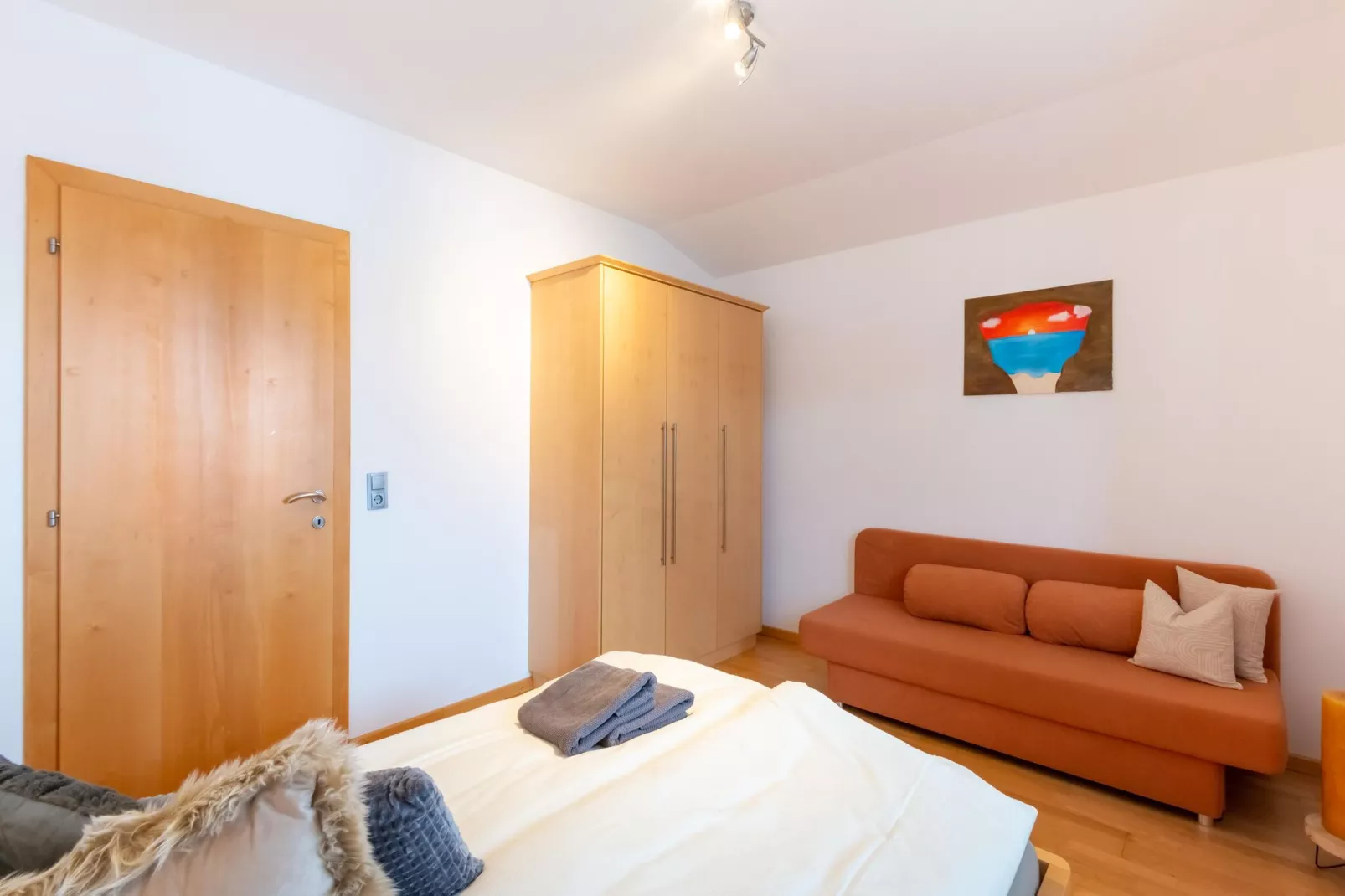 Apartment Niedernsill 2 OG-Slaapkamer