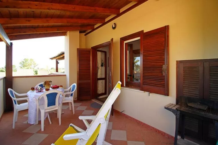 Holiday residence Costa Rei - Wohnung trilo Villetta Alba-Terrasbalkon